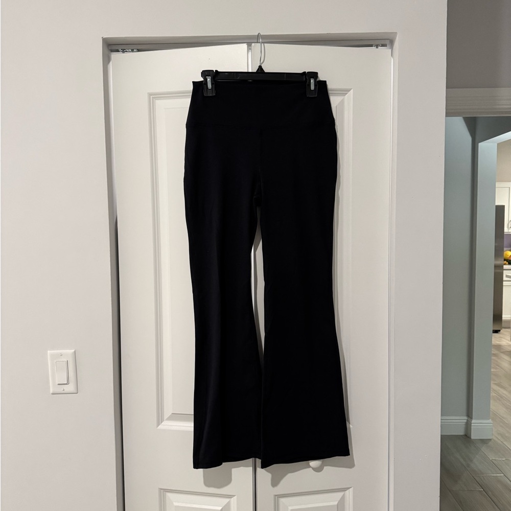 90 Degree By Reflex Black Flare Pants